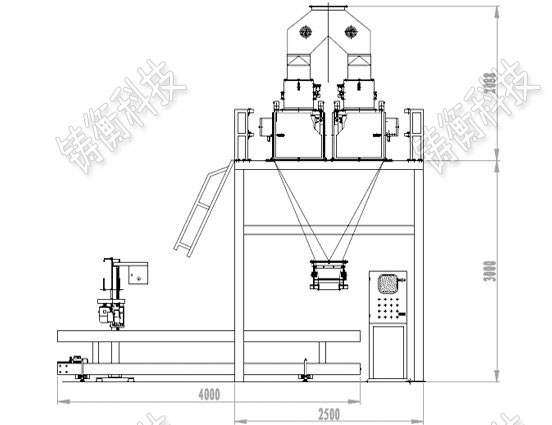 內(nèi)襯不銹鋼自動包裝秤