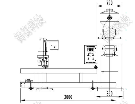 顆粒定量包裝秤